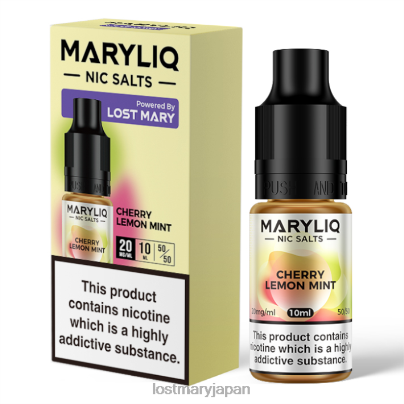LOST MARY Flavors - ロスト メアリー マリリク ニック ソルト - 10ml チェリー H80J0209
