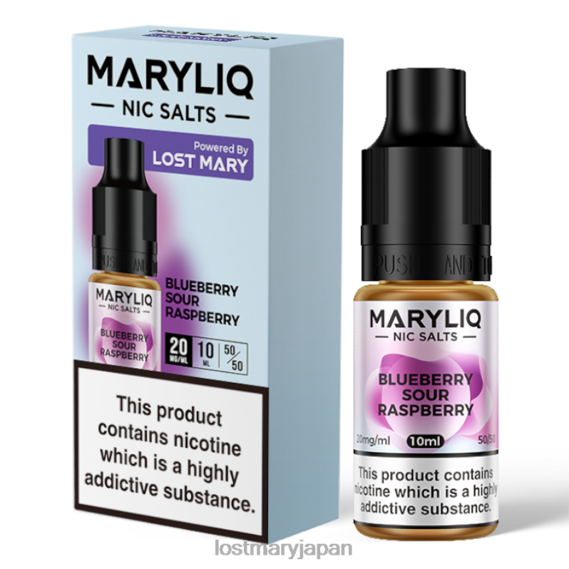 LOST MARY Japan - ロスト メアリー マリリク ニック ソルト - 10ml ブルーベリー 酸っぱいラズベリー H80J0207