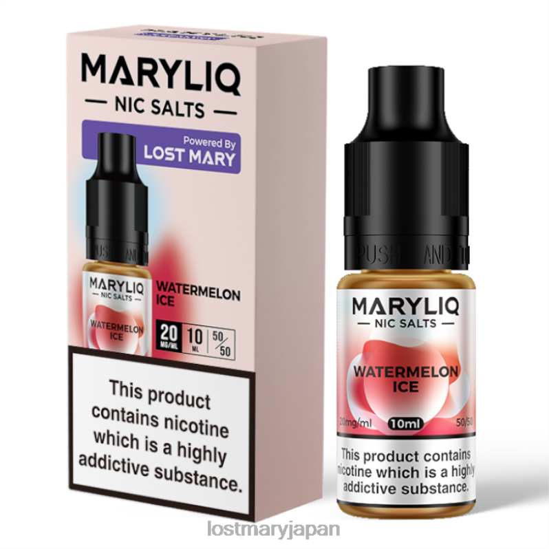 LOST MARY New Vape - ロスト メアリー マリリク ニック ソルト - 10ml スイカ H80J0220