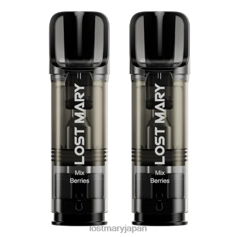 LOST MARY Vape 日本 - ロスト メアリー タッポ プレフィルド ポッド - 20mg - 2 パック ミックスベリー H80J0183