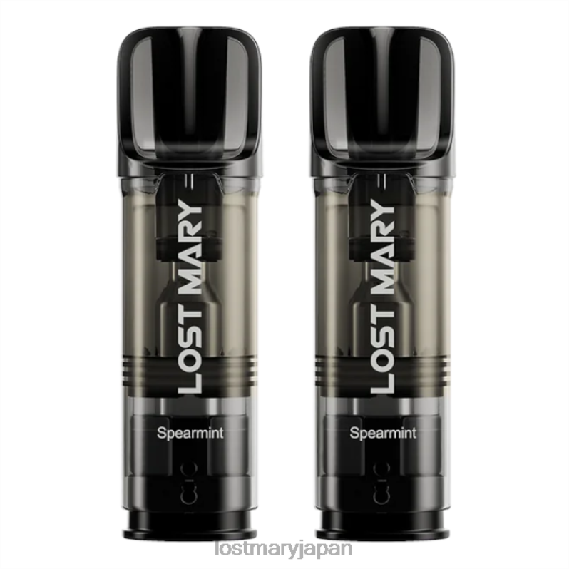 LOST MARY Vape New - ロスト メアリー タッポ プレフィルド ポッド - 20mg - 2 パック スペアミント H80J0176