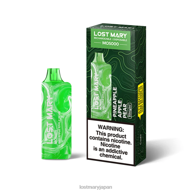 LOST MARY Vape Price - 失われたメアリーmo5000 パイナップルアップル梨 H80J055