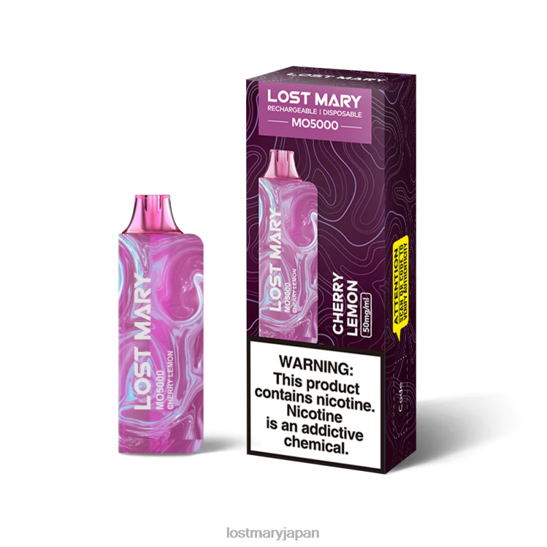 LOST MARY Vape 日本 - 失われたメアリーmo5000 チェリーレモン H80J023