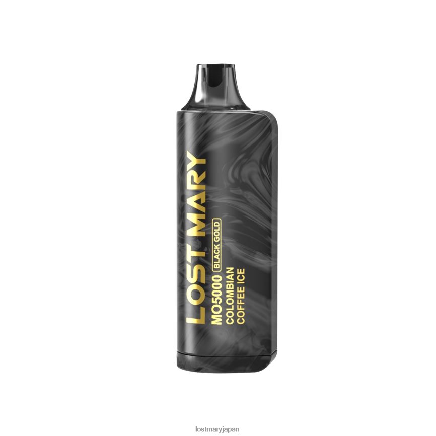 Lost Mary ニコチン - LOST MARY mo5000 ブラックゴールド 使い捨て 10ml D6DNBZ2 コロンビアコーヒー