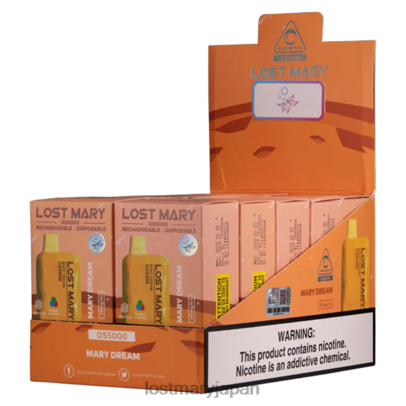 LOST MARY New Vape - ロストメアリーOS5000 メアリーの夢 H80J050