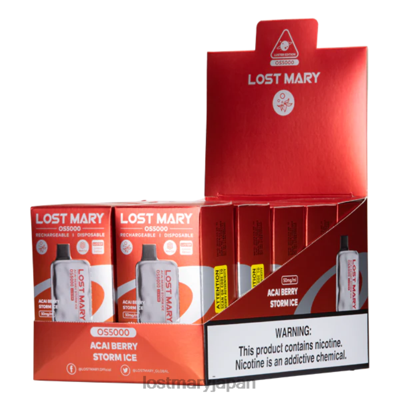 LOST MARY 日本 - ロストメアリー OS5000 光沢 アサイーベリー ストームアイス H80J01