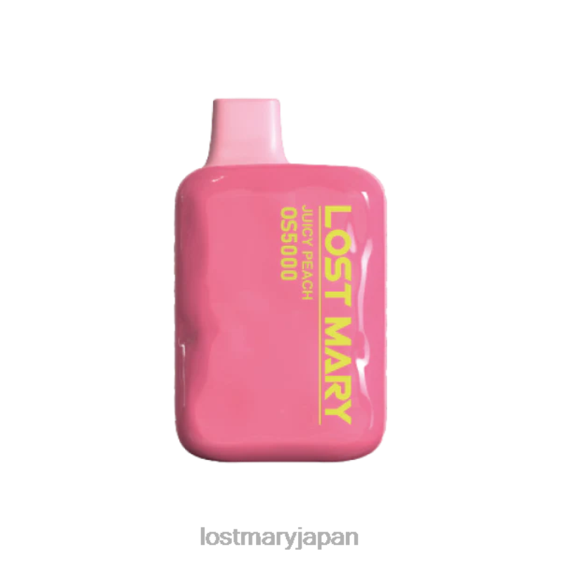 LOST MARY Vape 日本 - ロストメアリーOS5000 ピーチアイス H80J053