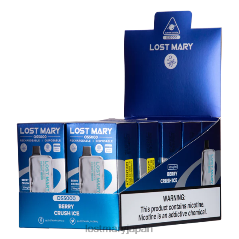 LOST MARY Vape Price - ロストメアリー OS5000 光沢 ベリークラッシュアイス H80J05