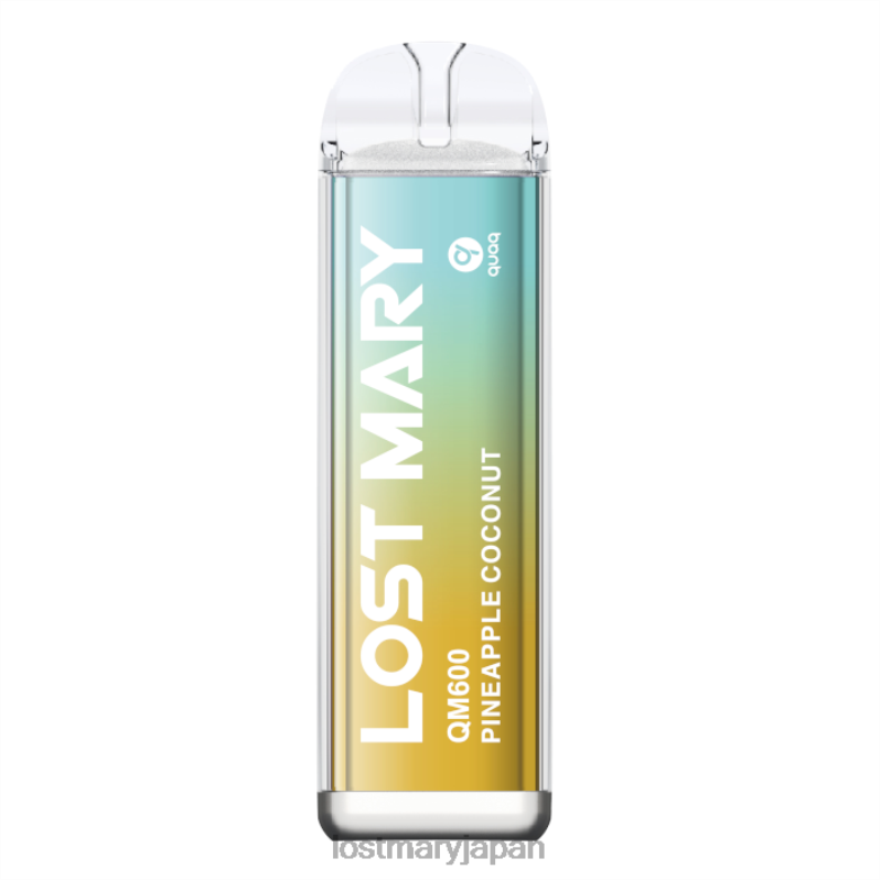 LOST MARY Flavors - ロストメアリー QM600 使い捨てベイプ パイナップルココナッツ H80J0169