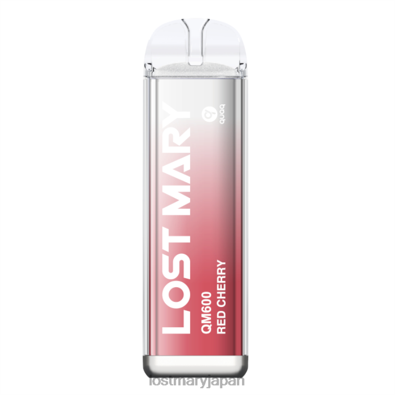 LOST MARY ニコチン - ロストメアリー QM600 使い捨てベイプ レッドチェリー H80J0162