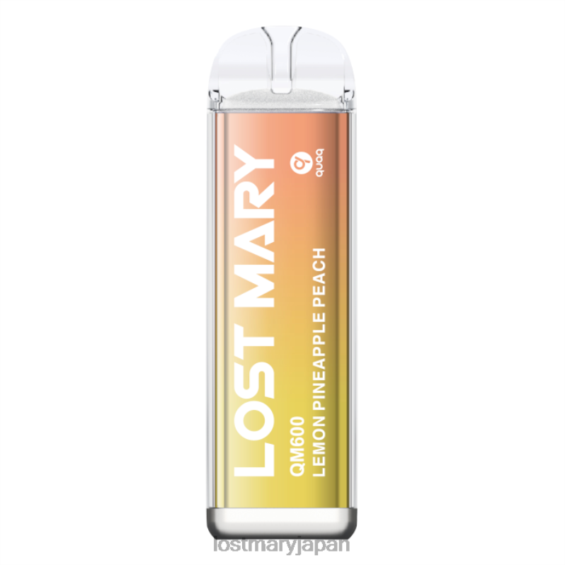 LOST MARY Vape 日本 - ロストメアリー QM600 使い捨てベイプ レモン パイナップル ピーチ H80J0163