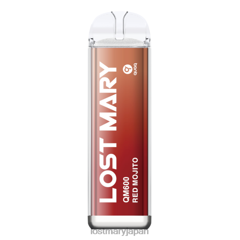 LOST MARY Vape - ロストメアリー QM600 使い捨てベイプ レッドモヒート H80J0164
